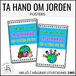 Poster: Ta hand om jorden