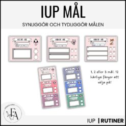 IUP-mål (etiketter)
