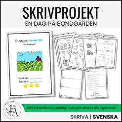 En dag på bondgården - Ett skrivprojekt