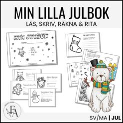 Min lilla julbok | Läs, skriv, räkna & rita