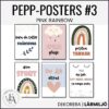 Pepp-posters #3 | Boho rainbow