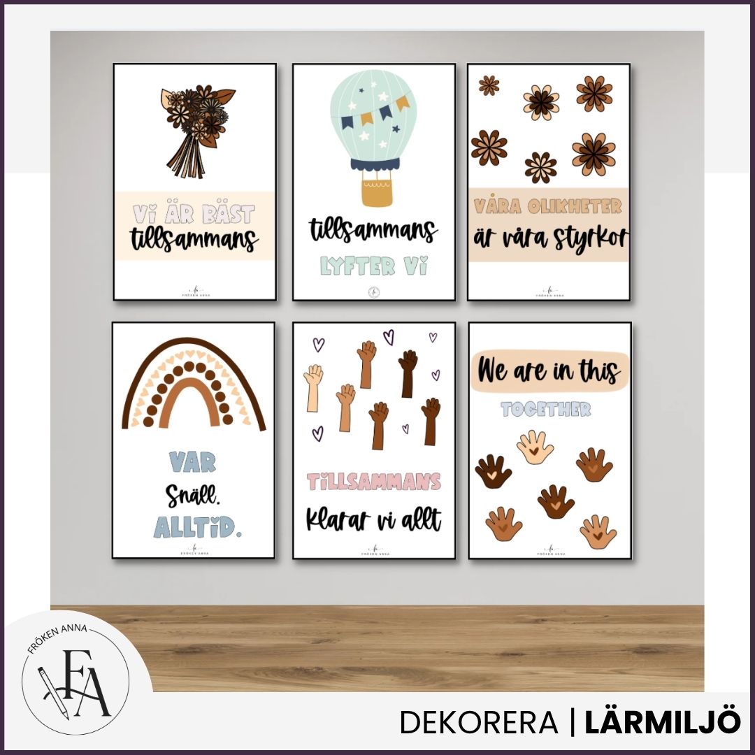 Pepp-Posters #4 | Tillsammansposters