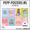 Pepp-Posters #4 | Big dreams rainbow disco