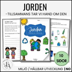 Jorden - tillsammans är vi rädda om den! Arbetshäfte | Jordens dag