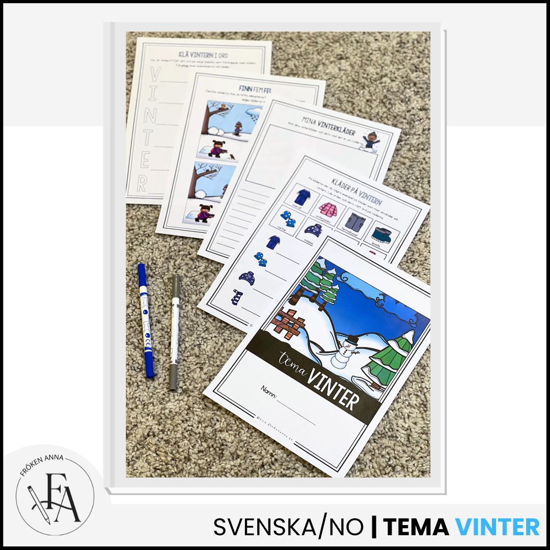 Arbetshäfte – Tema vinter