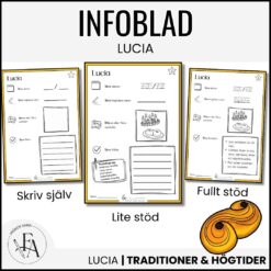 Infoblad Lucia | 3 nivåer