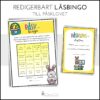 Påskbingo / Bingo / Läsbingo påsk