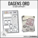 Startuppgift: Dagens ord