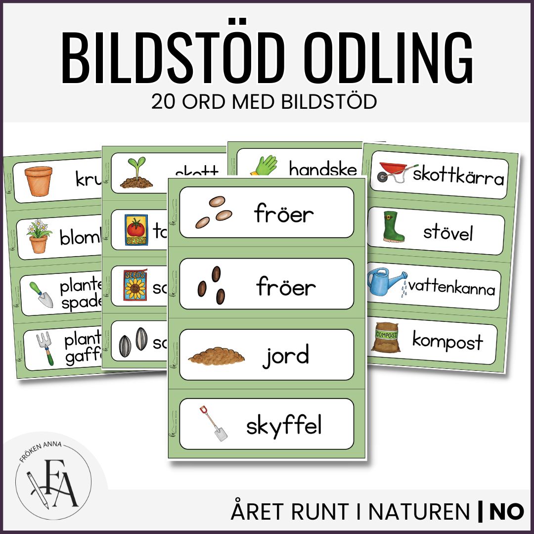Bildstöd plantering & trädgård