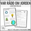 Läsförståelse - Var rädd om jorden