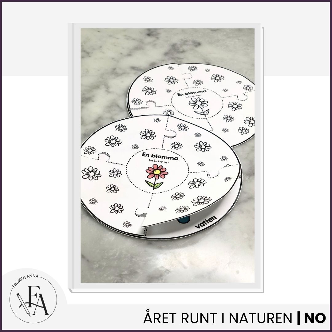 En blomma behöver ...