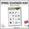 Spring scavenger hunt