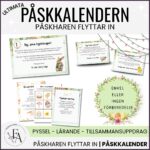 Påskkalender | Påskharen flyttar in | 21 Brev från Påskharen