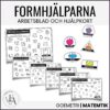 Formhjälparna | Arbetsblad och hjälpkort