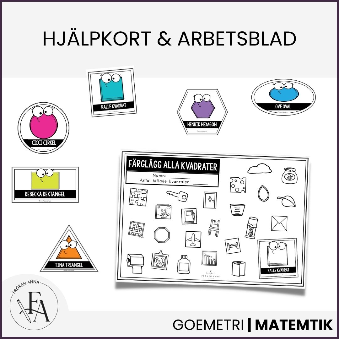 Formhjälparna | Arbetsblad och hjälpkort