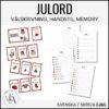 Julord (Ordkunskap, välskrivning, memory, handstil)