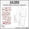 Julord (Ordkunskap, välskrivning, memory, handstil)