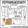 PAKET: Pepparkaksparty! Ett gott och kreativt julmaterial