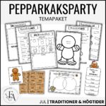 PAKET: Pepparkaksparty! Ett gott och kreativt julmaterial