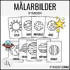 Målarbilder – Solsystemet