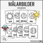 Målarbilder – Solsystemet