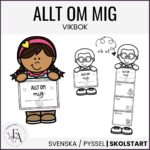 Allt om mig - vikbok