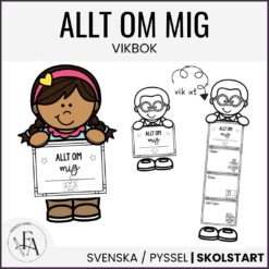 Allt om mig - vikbok