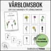 Min lilla vårblomsbok – Lär dig vårblommornas namn