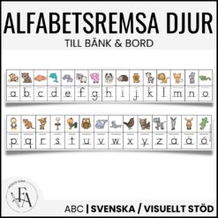 Alfabetsremsa djur