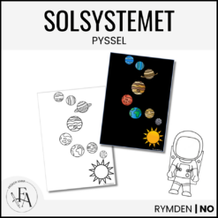 Solsystemet – kreativt rymdpyssel