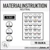 Materialinstruktion neutral