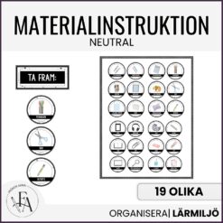 Materialinstruktion neutral