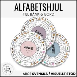 Alfabetshjul djur