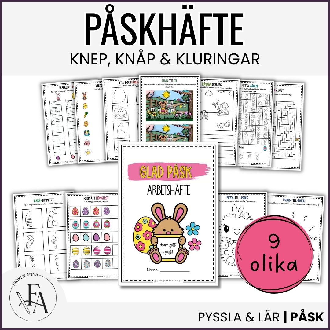 Arbetshäfte | Glad Påsk