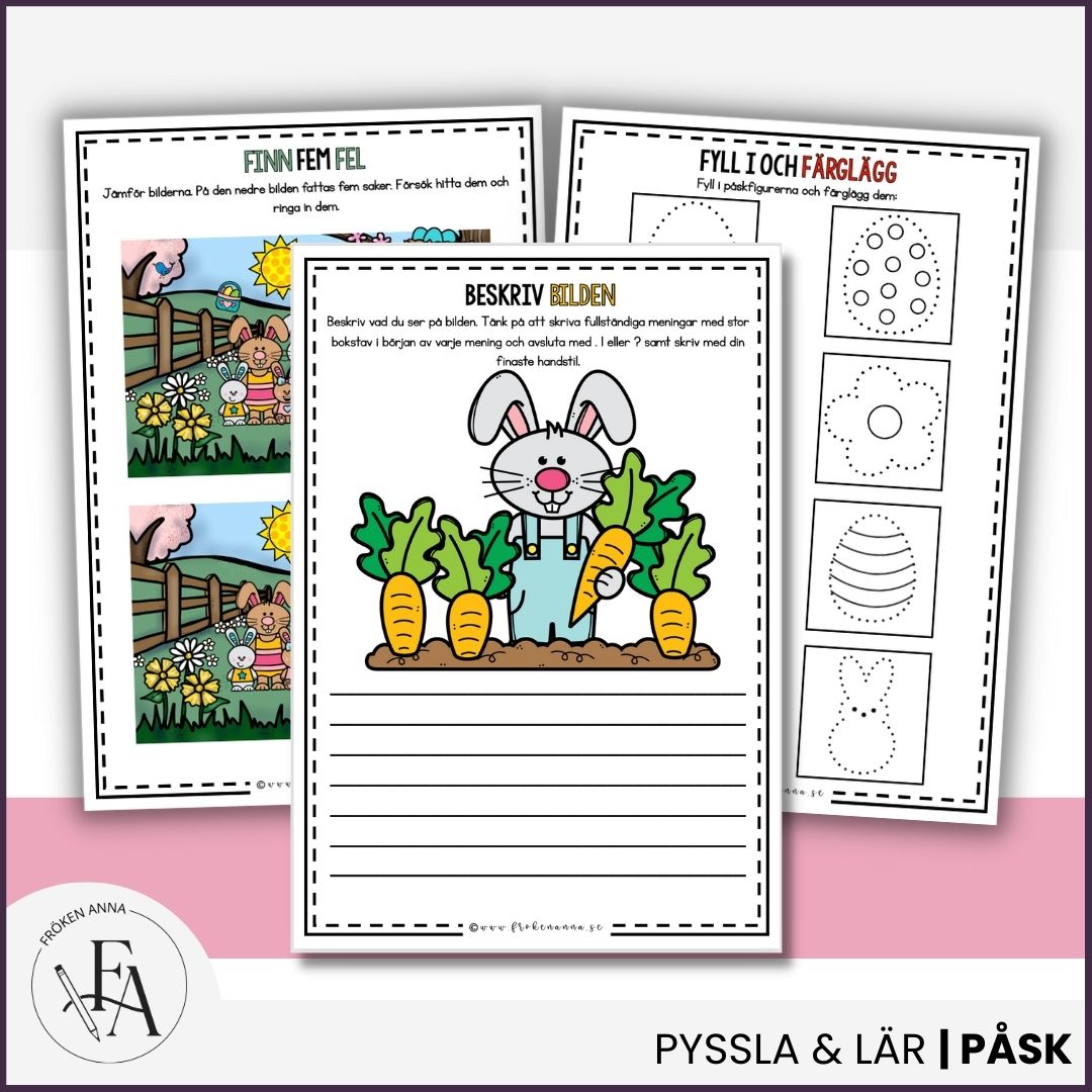 Arbetshäfte | Glad Påsk
