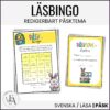 Påskbingo / Bingo / Läsbingo påsk