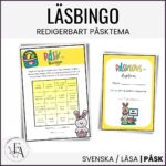 Påskbingo / Bingo / Läsbingo påsk