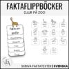 Faktaflippbok | Djur på Zoo (Skriva faktatexter)