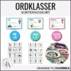 Ordklasser | Sorteringskort & posters