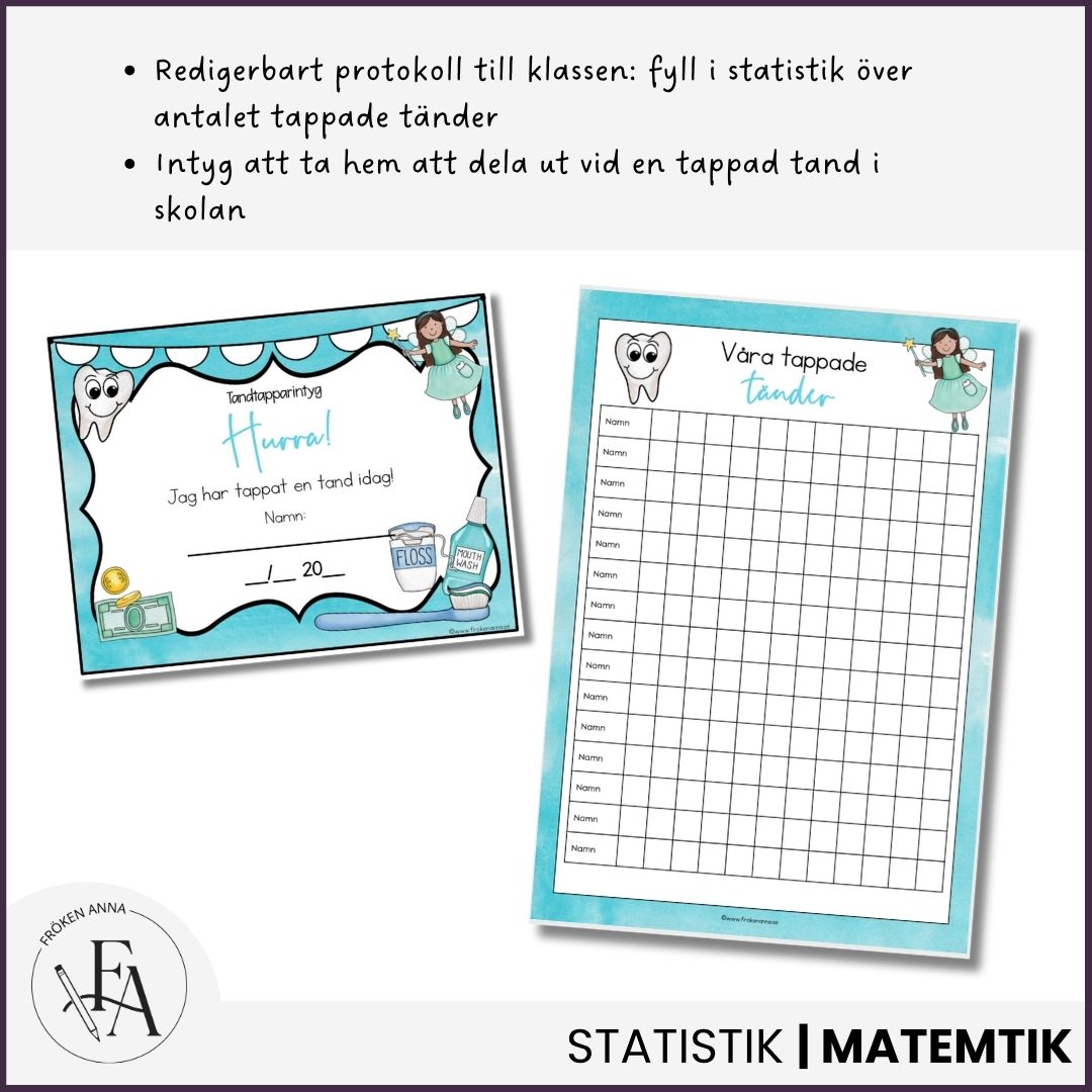 Våra tappade tänder ...