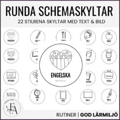 Schemabilder (runda)
