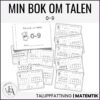 Min bok om siffrorna 0-9