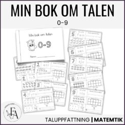 Min bok om siffrorna 0-9