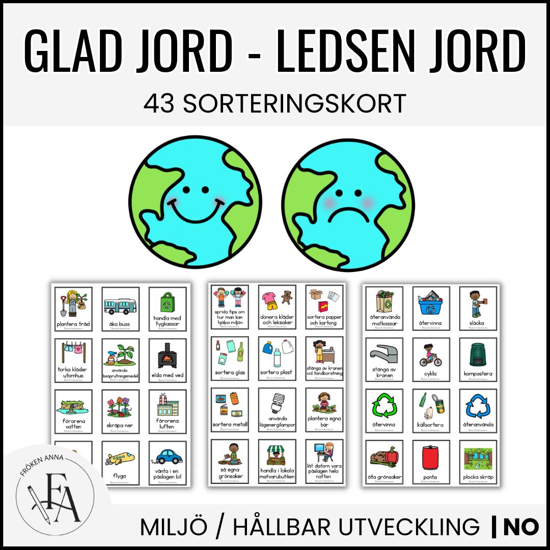 Glad jord, ledsen jord | Vad gör jorden glad / ledsen?
