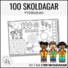 Pysselblad: 100 skoldagar