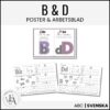 B eller D? | Poster och arbetsblad