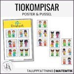 Tiokompisar | Poster och pussel