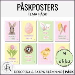 Påskposters / Dekor till påsk