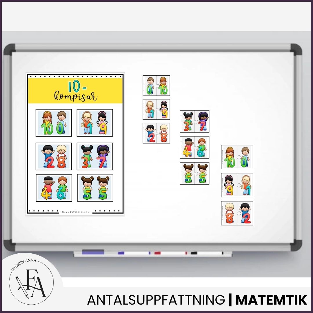Tiokompisar | Poster och pussel
