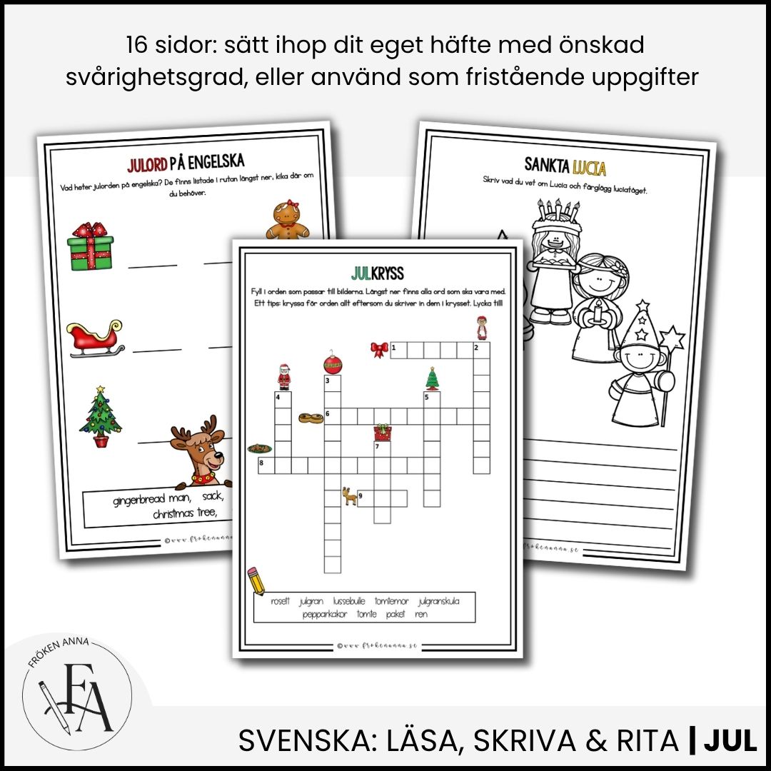 Arbetshäfte / Knep & knåp | Tema jul